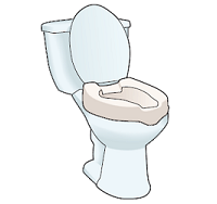 Figure 1.&nbsp;Raised toilet seat