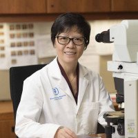MSK breast pathologist Hong (Amy) Zhang